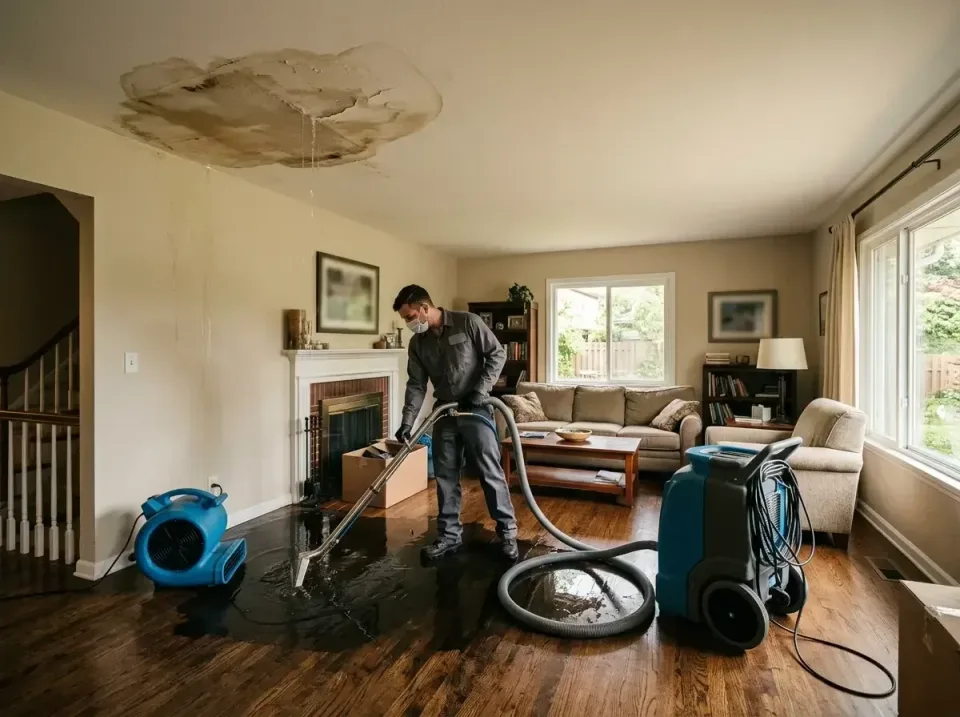 attic-pipe-burst-ceiling-drip-008 — frequently asked questions, Water Damage Restoration & Carpet Care in Mullica Hill, NJ